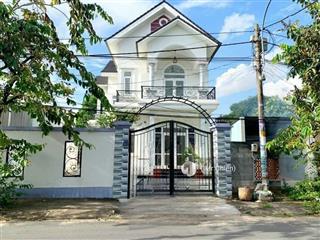 Biệt thự 12x24m mặt tiền xuân thới thượng 23, ấp 4 gần chợ xuân thới thượng