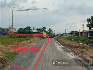 Lô đất 7.7x63m, mặt tiền đường kênh tiêu liên xã xuân thới đông, gần công viên sinh thái hóc môn