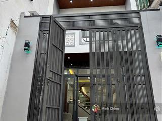 Nhà 1 trệt 1 lầu 4x16.5m, hẻm song hành quốc lộ 22 vào 69m, gần nhà thờ mỹ hoà xã trung chánh