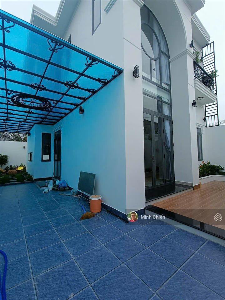 Nhà biệt thự 1 trệt 1 lầu 10x16m, hẻm nhựa 8m, gần dương công khi, ub xã tân hiệp cũ