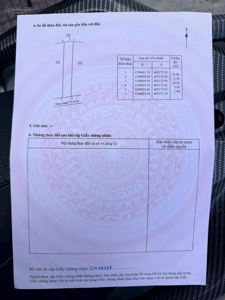 Lô đất đẹp sát đường 2/4 (cách đường lớn 4 nhà) giá siêu tốt