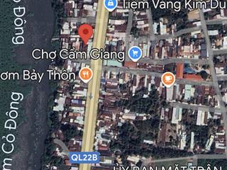 Bán đất tại chợ cẩm giang, gò dầu, tây ninh giá cực chất 450 triệu, 176m2