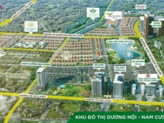 Bán đất đấu giá dãy a khu lk19ab dương nội, đường 24m, view biệt thự an quý