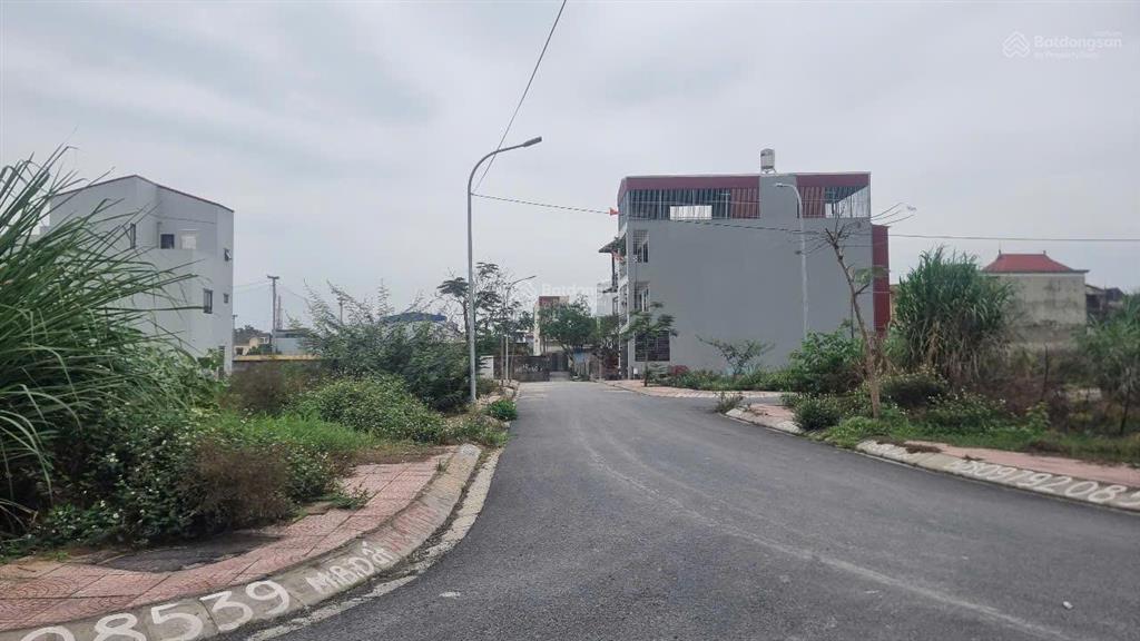 (hoa hậu) lô đất 122.7m2, 3 mặt tiền trung tâm quận an dương, hải phòng