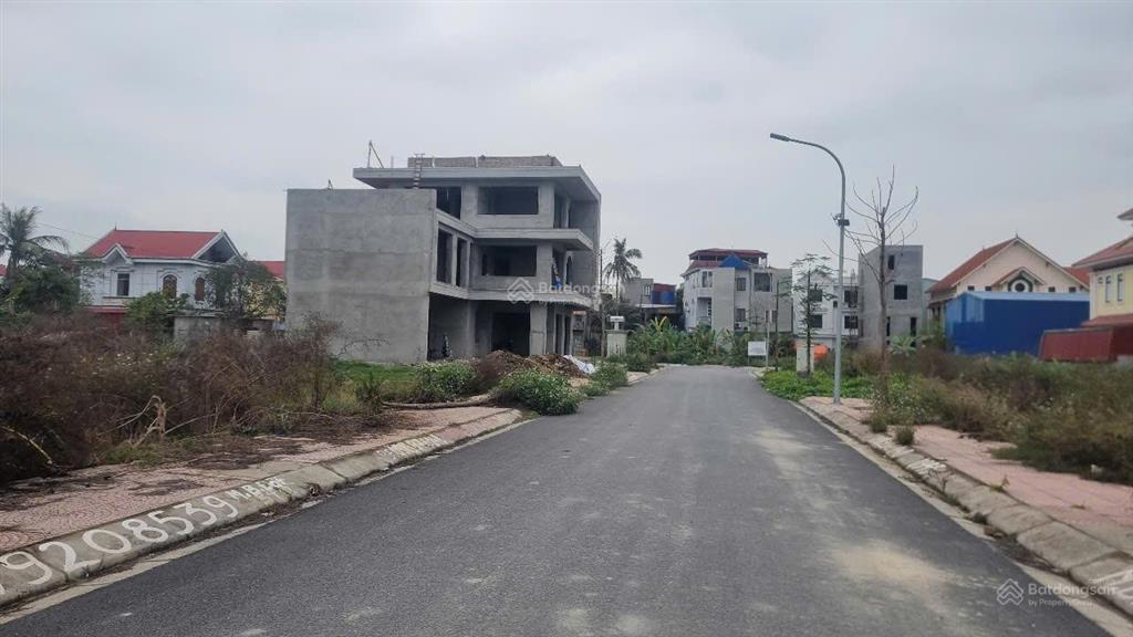 (hoa hậu) lô đất 122.7m2, 3 mặt tiền trung tâm quận an dương, hải phòng