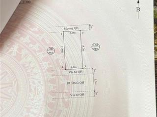 Chính chủ gửi bán lô 84m2 ngang 6m đấu giá tt. an dương