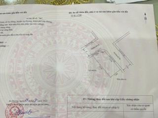 Lô góc 108.6m2 ngang 7.2m trang quan, an dương  giá 3,5 tỷ