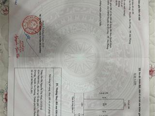 Bán đất 92,6m2 mt 4,95m đường nhựa tổ 6 tt.an dương  giá 3,x tỷ