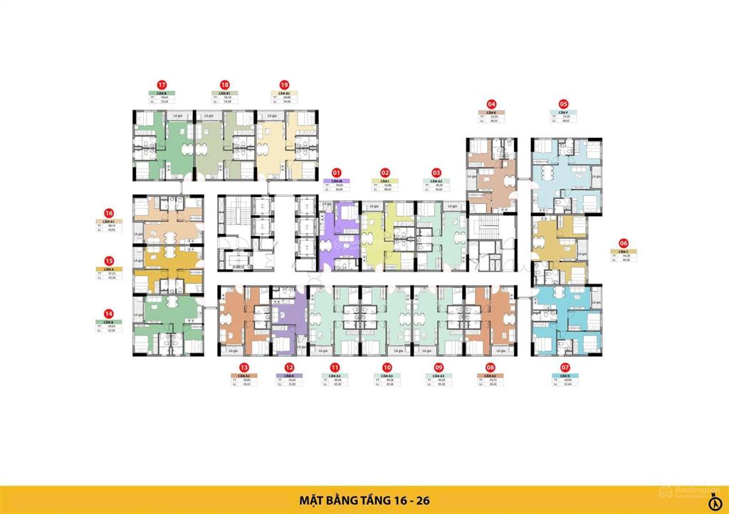 Bán căn góc giá gốc cđt bcons 2pn + 2wc đẹp nhất dự án, ban công đông nam siêu mát mẻ. bcons asahi