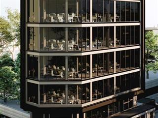 Toà nhà góc 2 mặt tiền cho thuê, dt 8x20m, hầm  6 tầng. trang bị đầy đủ.  quân 0901 380 ***