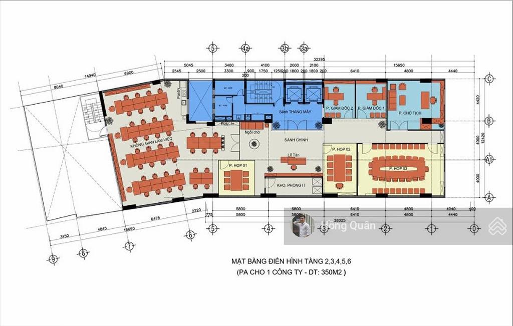 Cho thuê văn phòng tòa nhà tân cảng, dt sàn 60  350m2. giá 391.365đ/m2.  quân 0901 380 ***