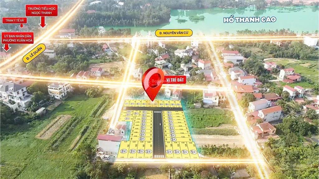 Quỹ đất hàng f0 sát mặt hồ đải lải gần trung tâm hà nội 15 phút di chuyển. đất đẹp 80m2 full thổ