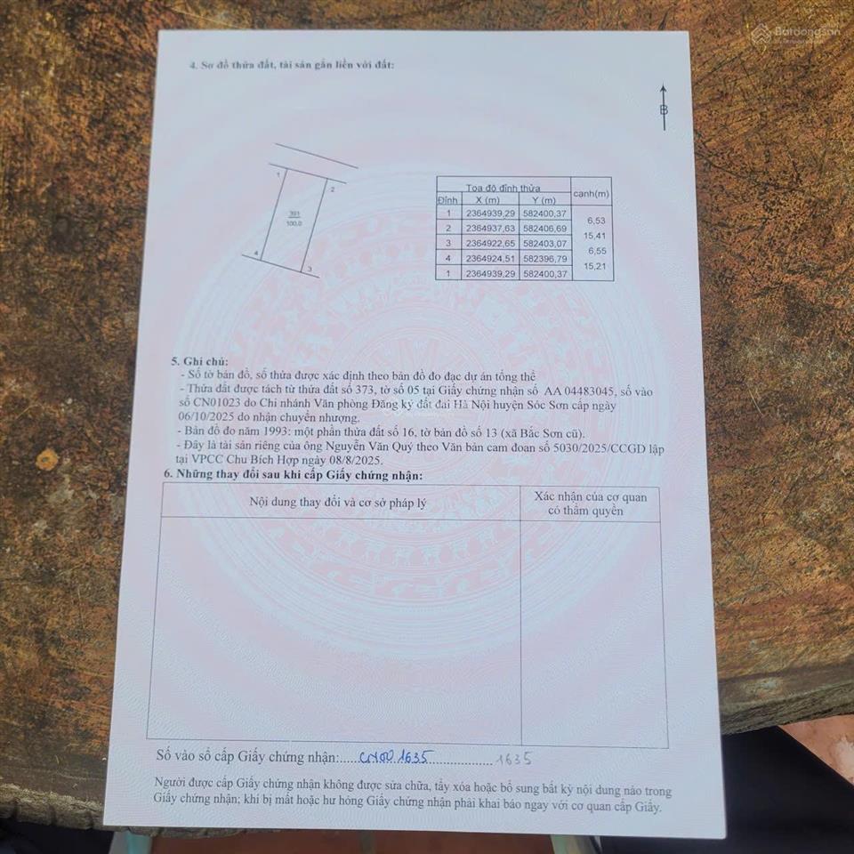 Bán đất ven đô thị vệ tinh hà nội chỉ 900triêu 100m2 full thổ cư, đường to 6m, cơ hội tăng giá manh