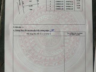 Bán lô 6.2 x 13m full thổ cư mặt tiền đường huỳnh thị quyến. giá 2,05 tỷ thương lượng