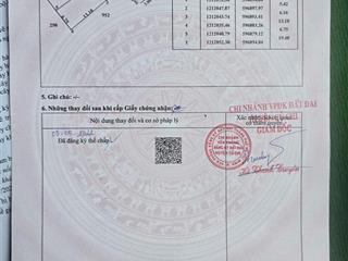 Bán lô đất pháp lý chuẩn 120m2 (5.5m x19.5m nở hậu 6.8m xây dựng ngay. cách trường học bình mỹ 150m