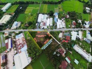 Đất lớn 2 mặt tiền đường bình mỹ 3223m2 có 1956m2 thổ cư mt rộng 70m thích hợp phân lô