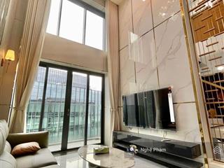 Cho thuê căn hộ loft thông tầng 4pn 3wc khu crest  metropole thủ thiêm. diện tích lớn, view đẹp