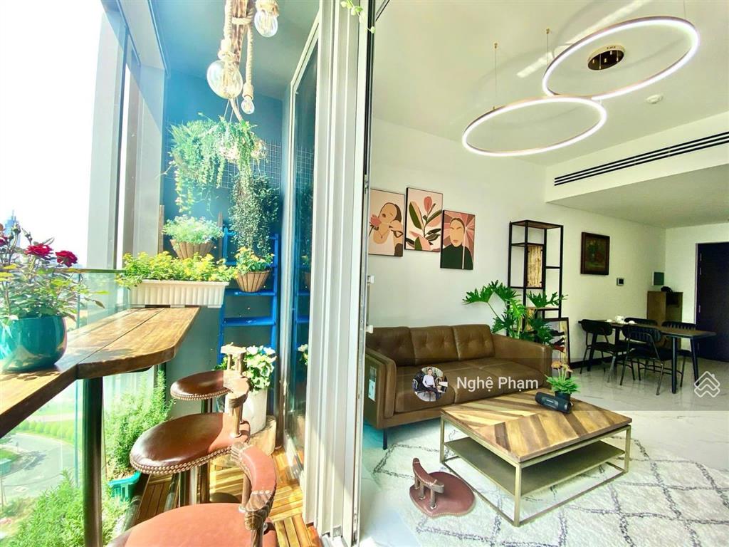 Đang trống sẵn cho thuê căn hộ 1pn empire city thủ thiêm. view sông, bitexco. nội thất đẹp hiện đại