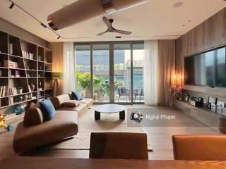 Bán căn hộ 3pn 127m2 empire city full nội thất hiện đại, nhà đẹp rộng thoáng. view quận 1. giá tốt