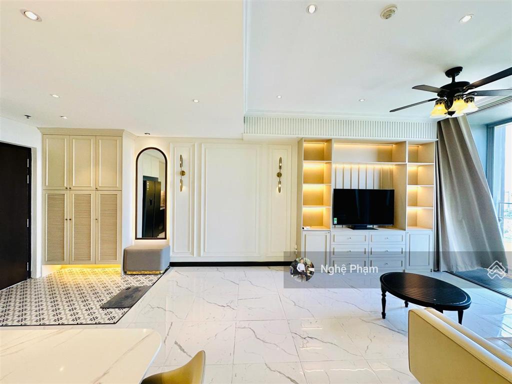 Cần bán căn hộ 2 phòng ngủ tòa tilia empire city thủ thiêm. view sông, sẵn nội thất, đẹp. giá tốt