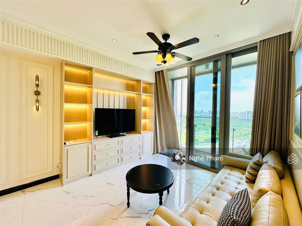Cần bán căn hộ 2 phòng ngủ tòa tilia empire city thủ thiêm. view sông, sẵn nội thất, đẹp. giá tốt