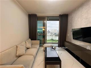 Cho thuê căn hộ 2 phòng ngủ empire city view trực diện sông, bitexco, view pháo hoa. nội thất mới