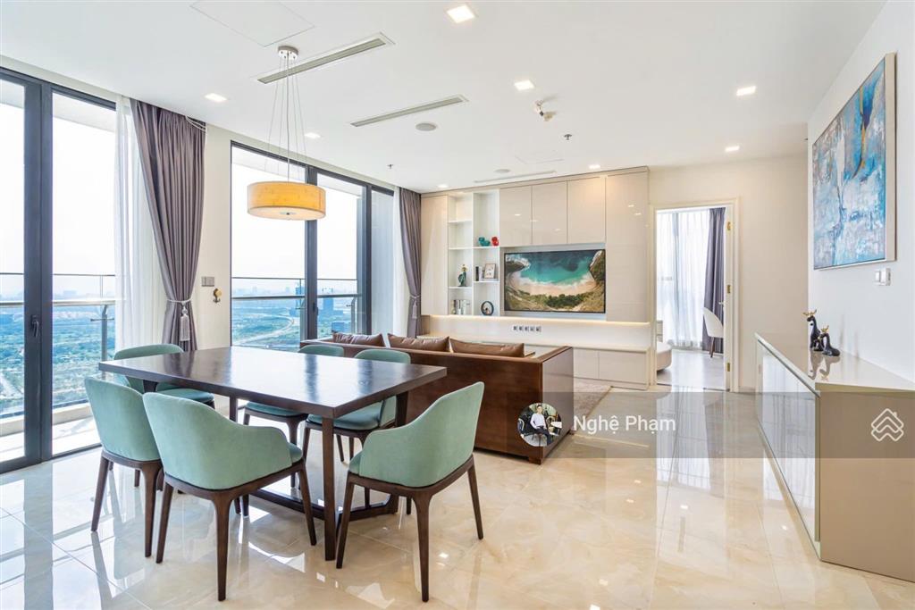 Cần cho thuê căn hộ 3 phòng ngủ vòng cung vinhomes golden river ba son view sông, bitexco, nhà đẹp
