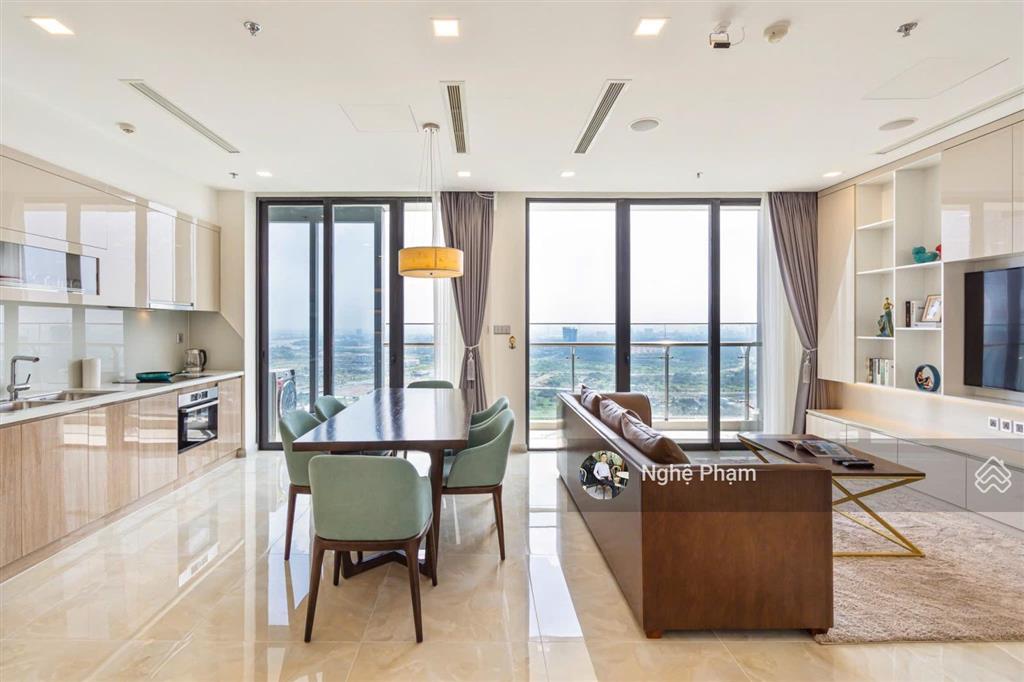 Cần cho thuê căn hộ 3 phòng ngủ vòng cung vinhomes golden river ba son view sông, bitexco, nhà đẹp