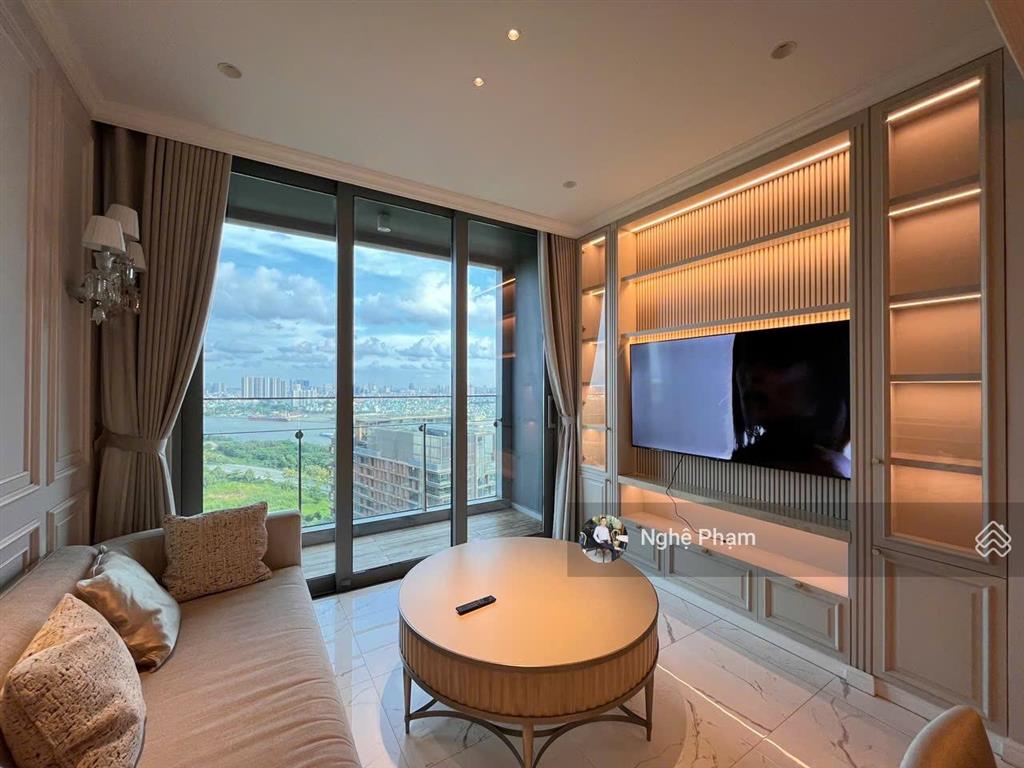 Cần cho thuê căn hộ 2pn tilia  empire city căn góc tầng cao view sông, view pháo hoa. nội thất đẹp