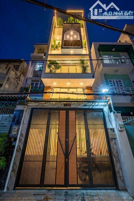 Cư xá lữ gia, đường rộng 8m có lề hẻm thông, sát quận 10, nhà 4 tầng, vị trí sát mặt tiền, q11