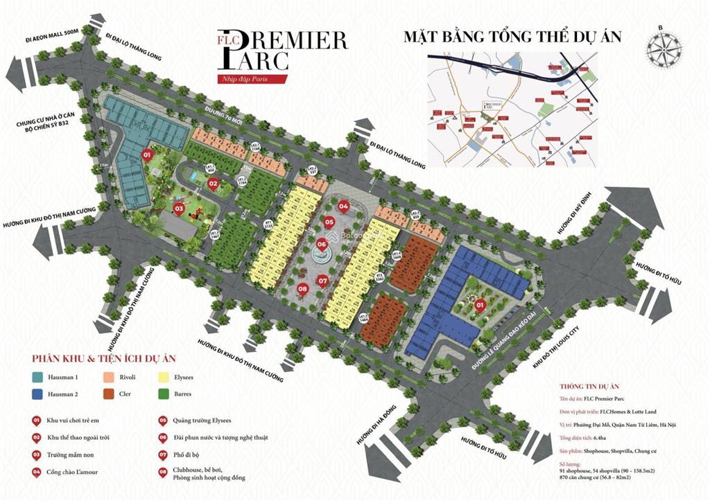 Cần bán biệt thự flc premier đại mỗ giá tốt,  0979 008 ***