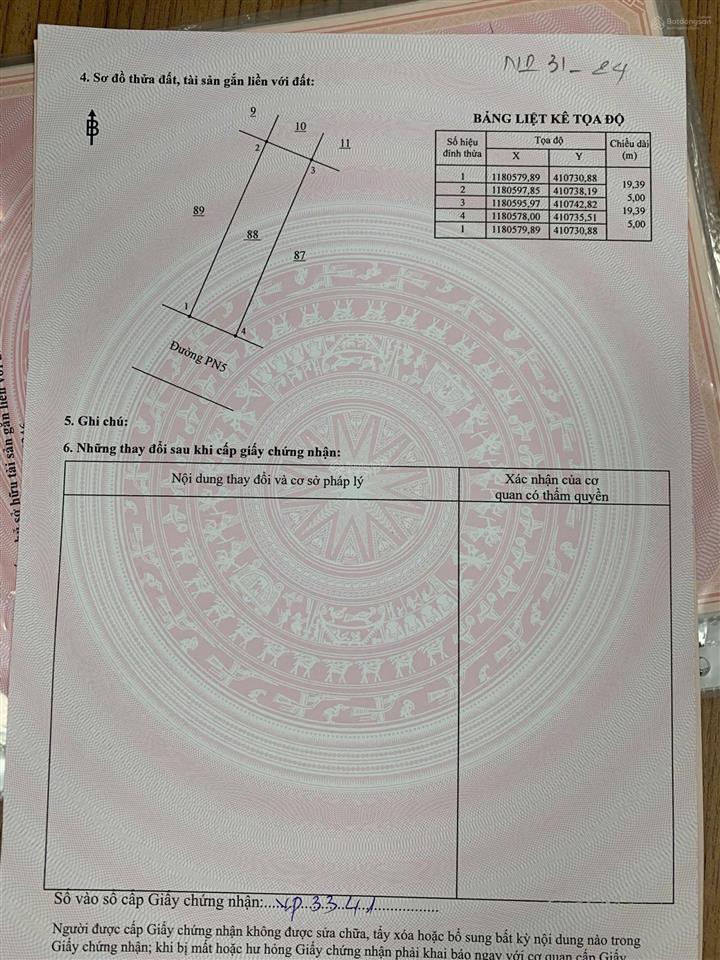 Chính chủ cần bán nền xdhn vị trí ngay khu dân cư cực đẹp, giá chỉ 1 tỷ 350tr