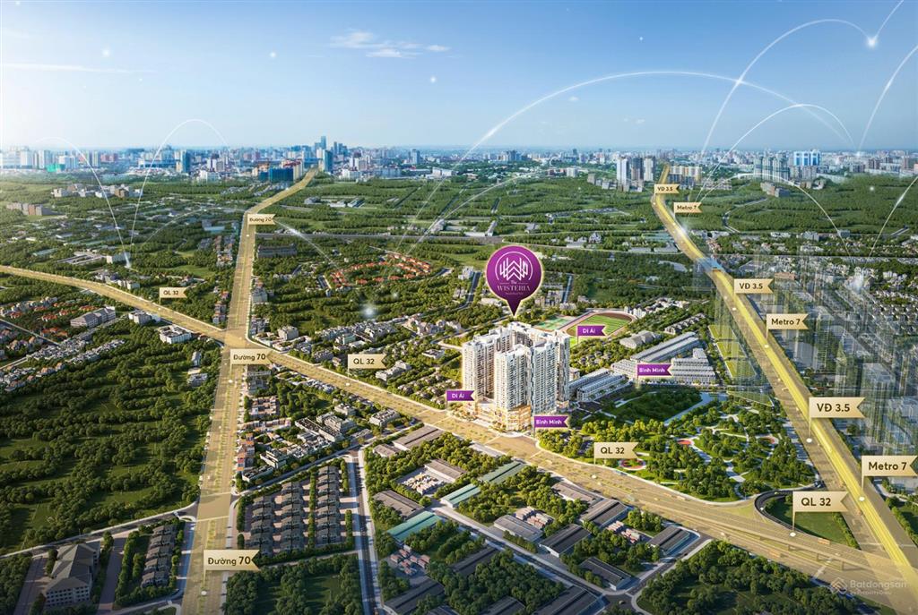 Gia đình cho thuê các căn hộ giá siêu rẻ chỉ từ 6,5tr tại toà wisteria,hoài đức