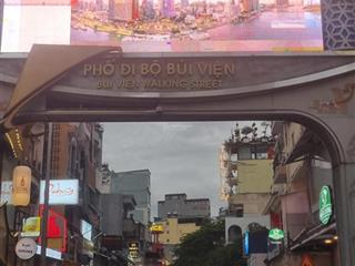 Bán nhà mặt tiền quận 1, khu bùi viện, căn góc 3 mặt tiền, giá 15,9 tỷ, dòng tiền 420 triệu/năm