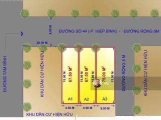 Mở bán 3 lô đất f0 sổ hồng mới toanh, mặt tiền đường ngay chợ hiệp bình phường hiệp bình chánh