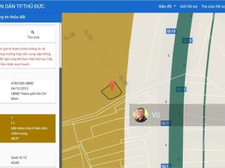 Đất mặt tiền ql 13 cạnh vạn phúc, ngay khu dân cư lộc vừng hiệp bình phước thủ đức