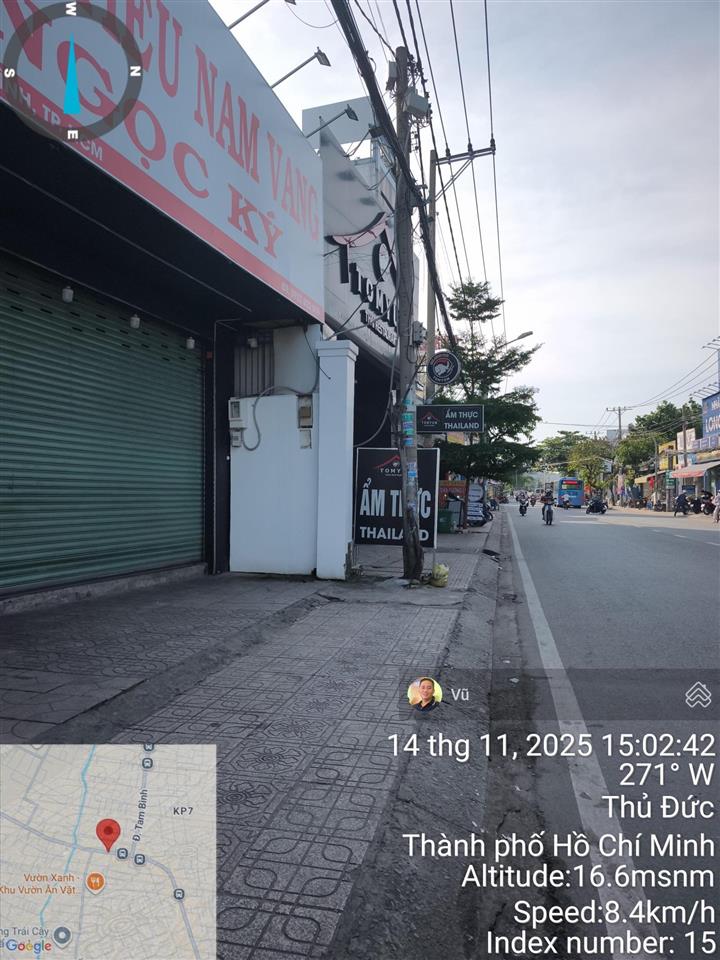 Bán đất mặt tiền đường hiệp bình gần chợ hiệp bình, thủ đức dt 5x26m, giá 21 tỷ