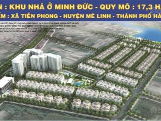 Chính chủ cần bán biệt thự khu nhà ở minh đức vista city mê linh  0988 157 ***