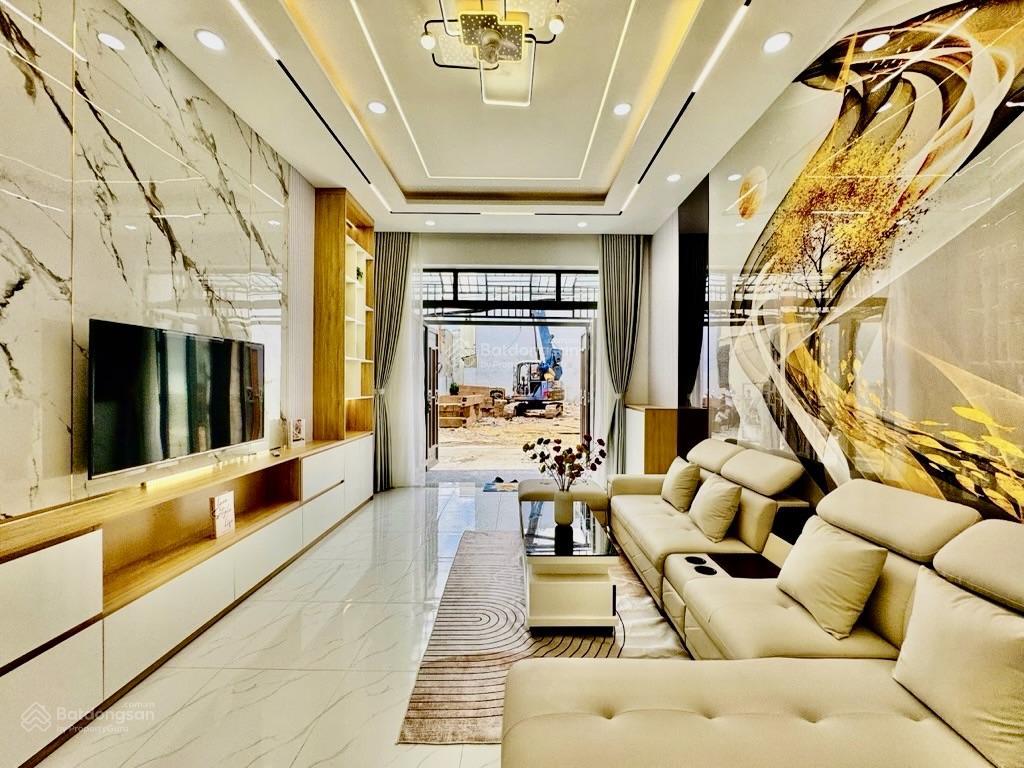 Siêu phẩm giảm 500tr  bán gấp hẻm xe hơi 5m  phan huy ích  4 tầng  58m2 (4mx14m5)  ngay emart