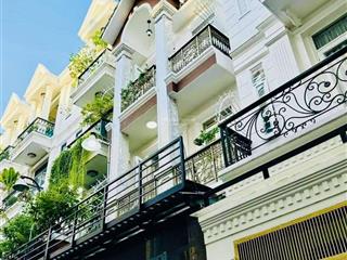 Cực hiếm siêu phẩm khu phân lô, hxh 6m nguyễn văn khối, 4 tầng, tặng full nội thất, rất an ninh