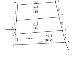 Bán đất phúc lợi, mặt đê đường to, giá tốt