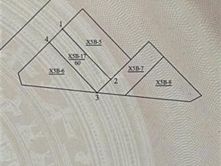 Bán đất tái định cư thượng thanh, 60m2 ngay cạnh vườn hoa, đường to vỉa hè