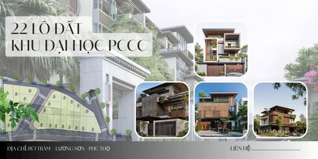 Cơ hội vàng sở hữu đất nền "trung tâm kéo dài" khu dân cư đại học phòng cháy