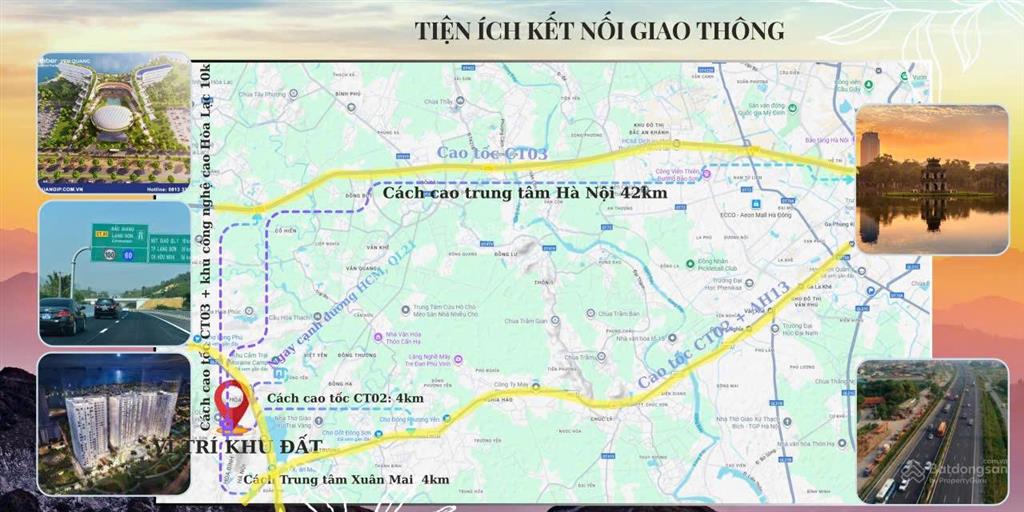 Cơ hội vàng sở hữu đất nền "trung tâm kéo dài" khu dân cư đại học phòng cháy