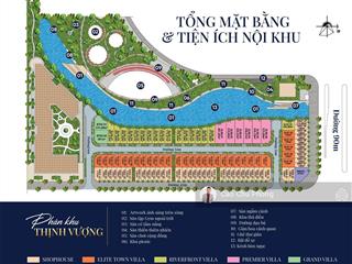 Siêu phẩm riverfront villa  sl4.08 | khu thịnh vượng  bạch đằng 1288, thủy nguyên, hải phòng