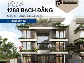 Riverfront villa  biệt thự view sông tại 1288 bạch đằng  trung tâm hành chính mới thuỷ nguyên