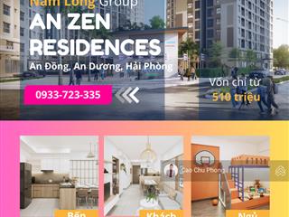 Bán căn hộ an zen residences  căn góc, diện tích 61m2, giá chỉ hơn 2 tỷ