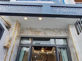 Nhà xây mới trung tâm gò vấp, gần sân bay. 4tầng 4pn ful nội thất. chỉ 6ty550