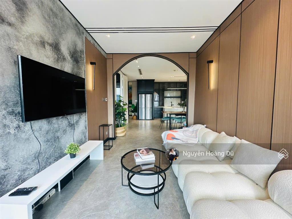 Nhà có gu  cho thuê 3pn 99m2 nội thất đẹp giá 55tr/ th