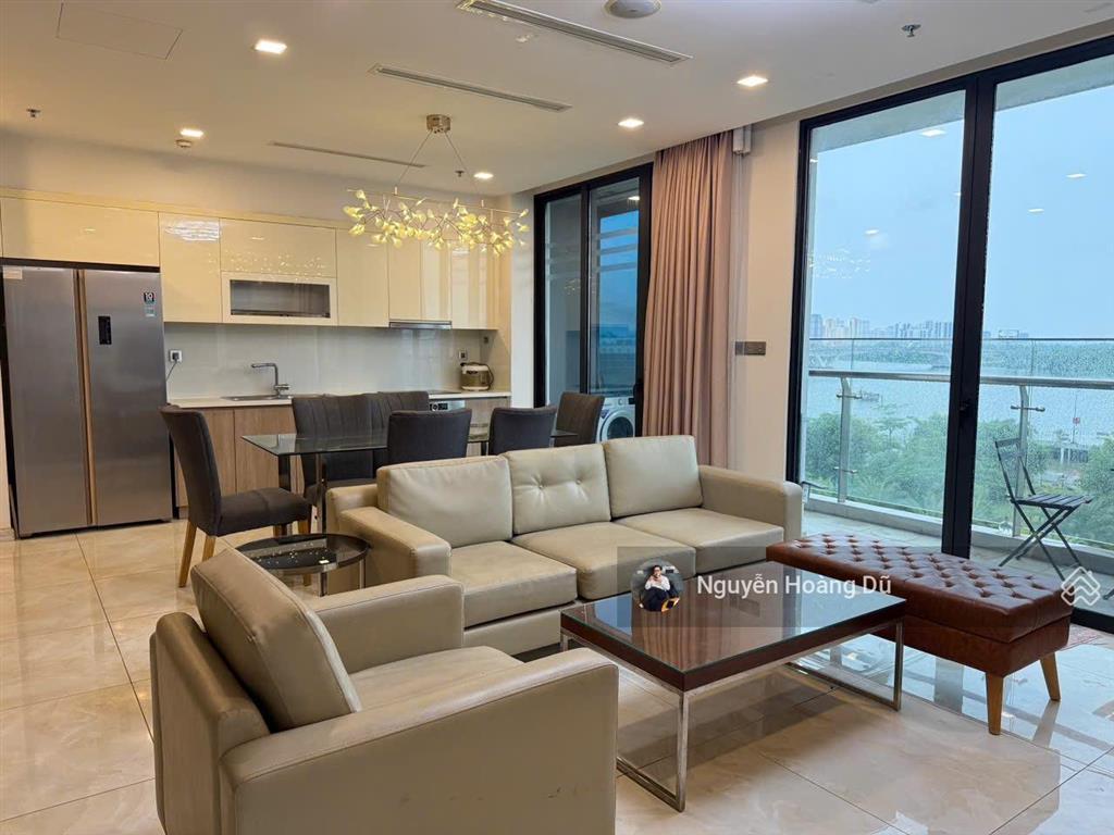 Vinhomes golden river cho thuê 3pn 121m2 view sông bitexco giá 45tr/th